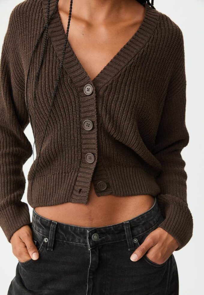 Button-Up Knit Cardigan Button-Up Knit Cardigan