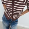 Button-Up Knit Cardigan with Raglan Sleeves Button-Up Knit Cardigan with Raglan Sleeves