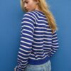 Button-Up Knit Cardigan with Raglan Sleeves