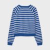 Button-Up Knit Cardigan with Raglan Sleeves