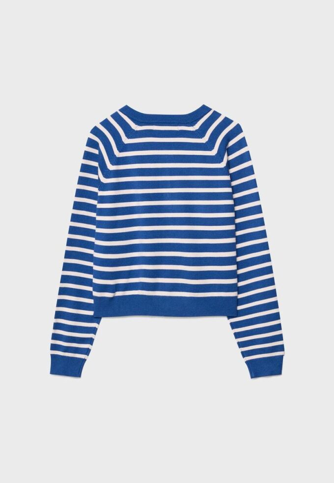 Button-Up Knit Cardigan with Raglan Sleeves