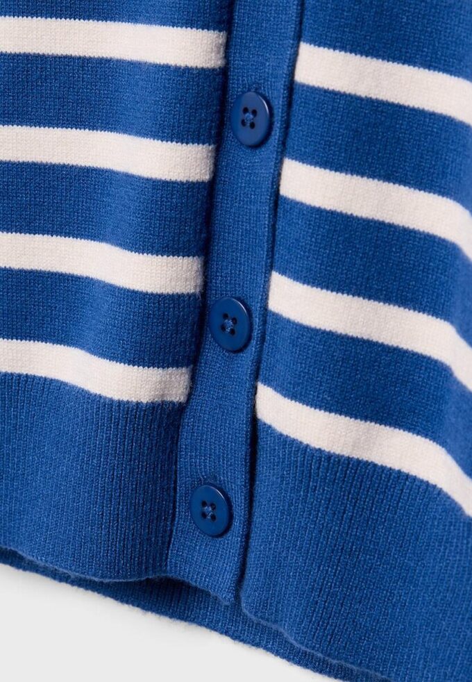 Button-Up Knit Cardigan with Raglan Sleeves