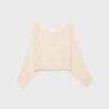 Cape Knit Jumper with Ribbon
