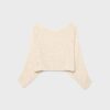 Cape Knit Jumper with Ribbon