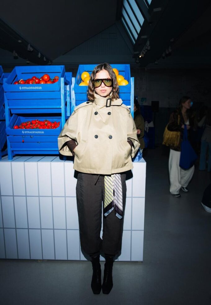 Cape Trench Coat