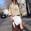 Cape Trench Coat