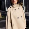 Cape Trench Coat