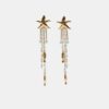 Cascading Star Earrings