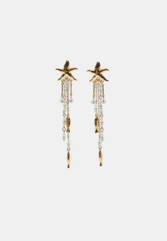 Cascading Star Earrings