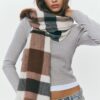 Checked Scarf