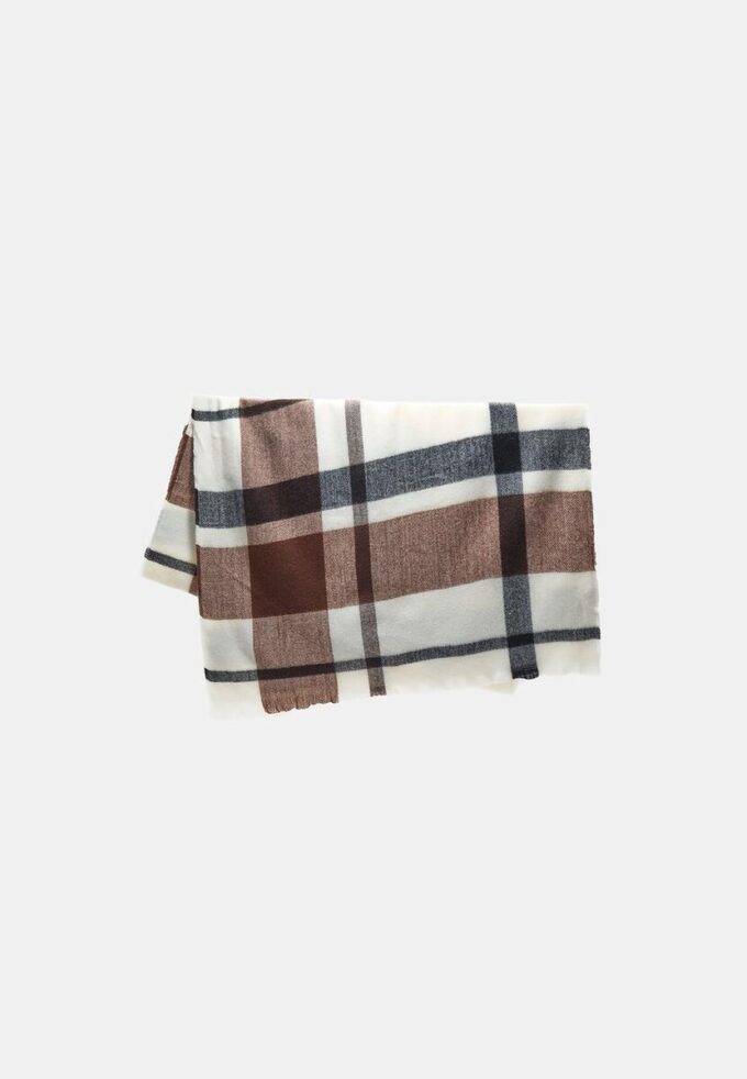 Checked Scarf