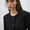 Collarless Blazer