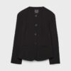 Collarless Blazer