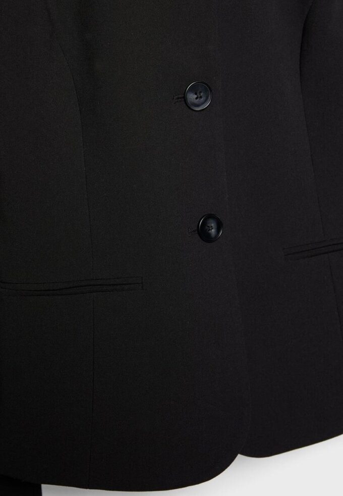 Collarless Blazer