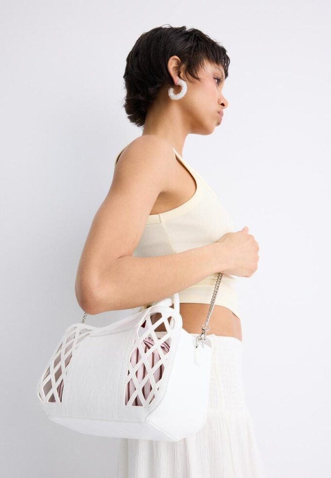 Combined Basket Tote Bag Combined Basket Tote Bag