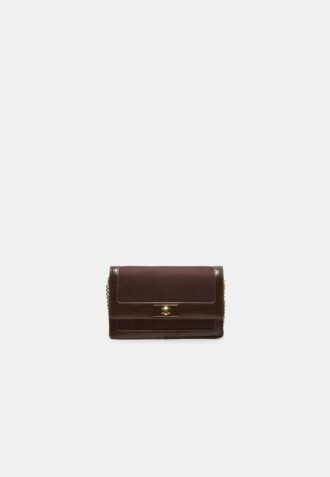 Contrast Canvas Crossbody Bag