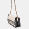 Contrast Canvas Crossbody Bag