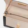 Contrast Canvas Crossbody Bag