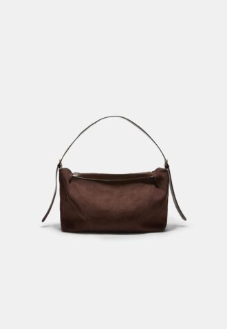 Contrast Canvas Shoulder Bag