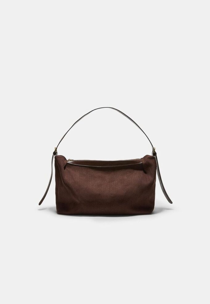 Contrast Canvas Shoulder Bag Contrast Canvas Shoulder Bag