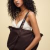 Contrast Shopper Bag
