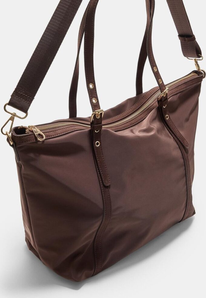 Contrast Shopper Bag