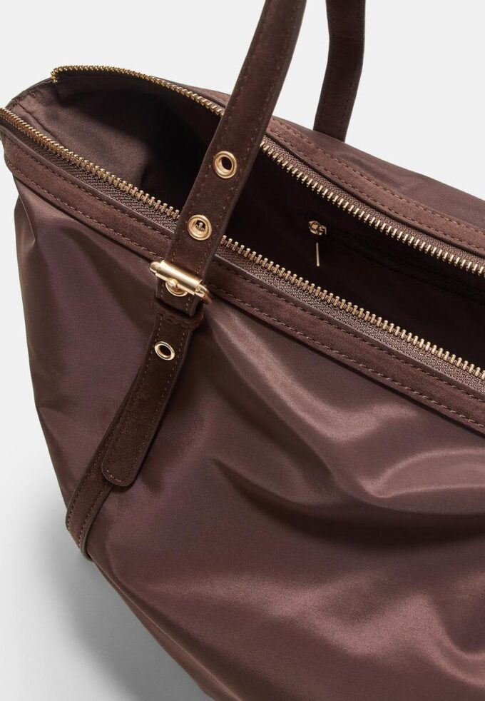 Contrast Shopper Bag