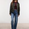 Contrast Short Waxed Parka Contrast Short Waxed Parka