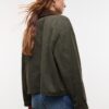 Contrast Short Waxed Parka Contrast Short Waxed Parka