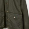 Contrast Short Waxed Parka Contrast Short Waxed Parka
