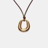 Cord Necklace with Charm