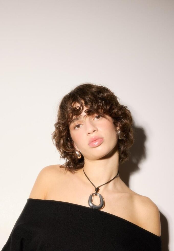 Cord Necklace with Charm