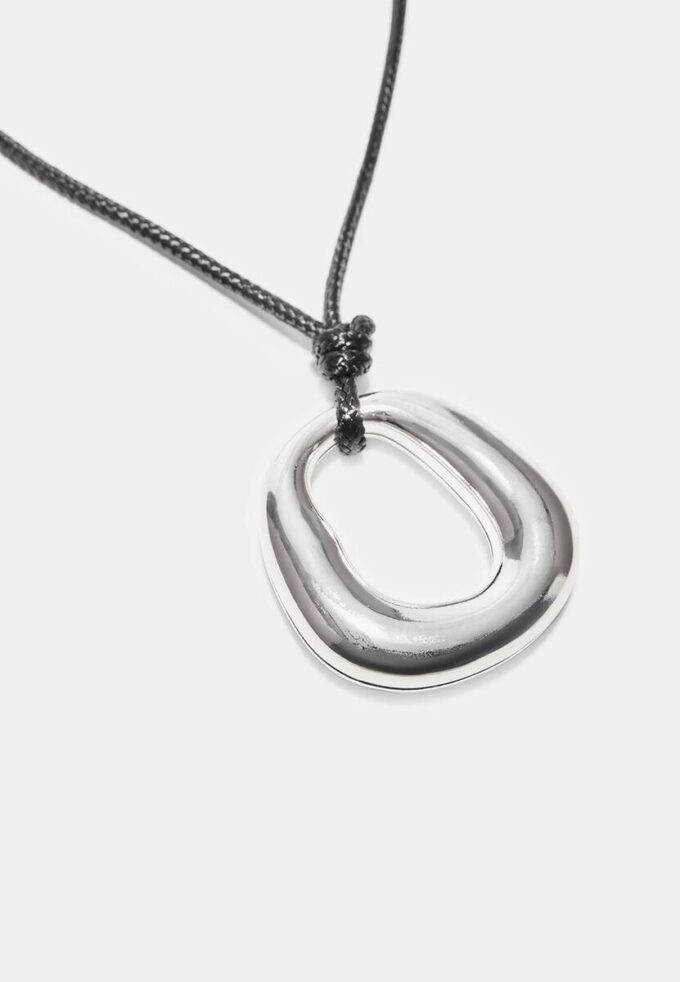 Cord Necklace with Charm