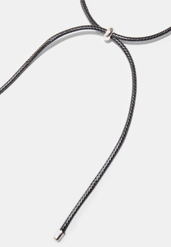 Cord Necklace with Charm