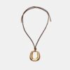 Cord Necklace with Charm