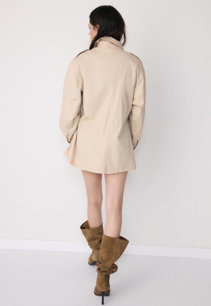 Cotton Parka with Pockets Cotton Parka with Pockets