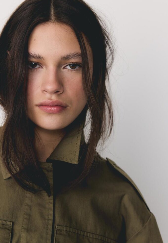 Cotton Parka with Pockets Cotton Parka with Pockets
