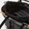 Crochet-Effect Basket Crossbody Bag
