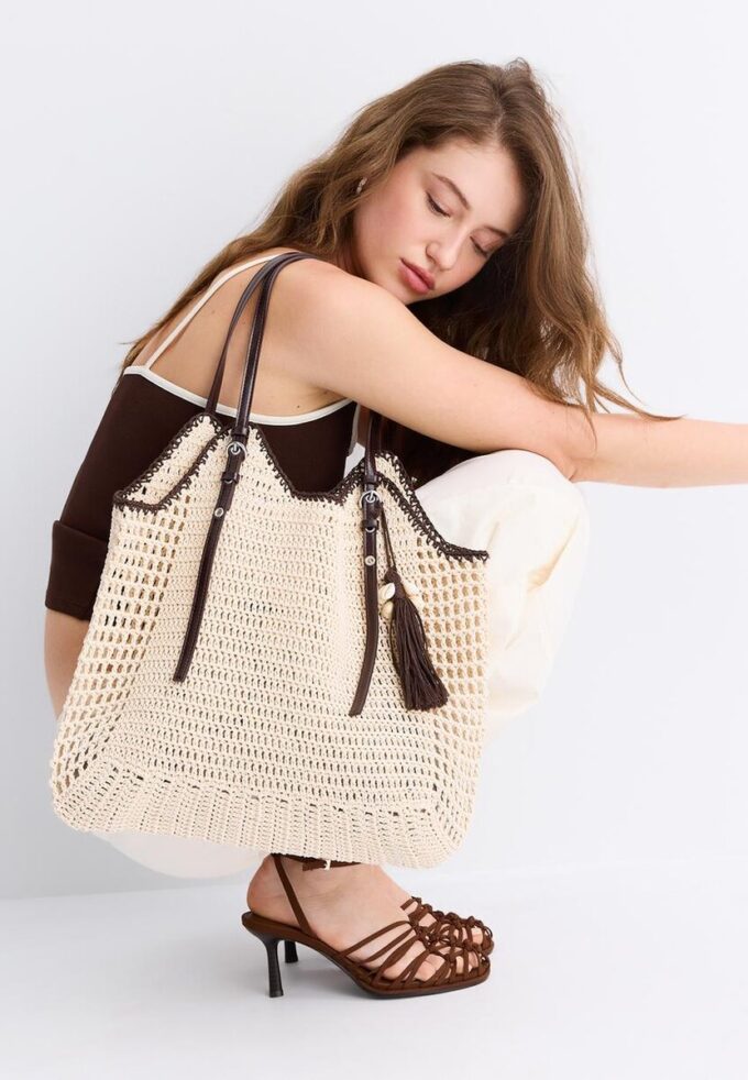 Crochet Shoulder Bag Crochet Shoulder Bag