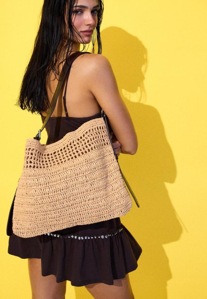 Crochet Shoulder Bag Crochet Shoulder Bag