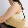 Crochet Shoulder Bag with Metal Fastening Crochet Shoulder Bag with Metal Fastening