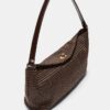Crochet Shoulder Bag with Metal Fastening Crochet Shoulder Bag with Metal Fastening