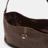 Crochet Shoulder Bag with Metal Fastening Crochet Shoulder Bag with Metal Fastening