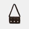 Crochet Shoulder Bag with Mirrors Crochet Shoulder Bag with Mirrors