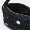 Crochet Shoulder Bag with Mirrors Crochet Shoulder Bag with Mirrors