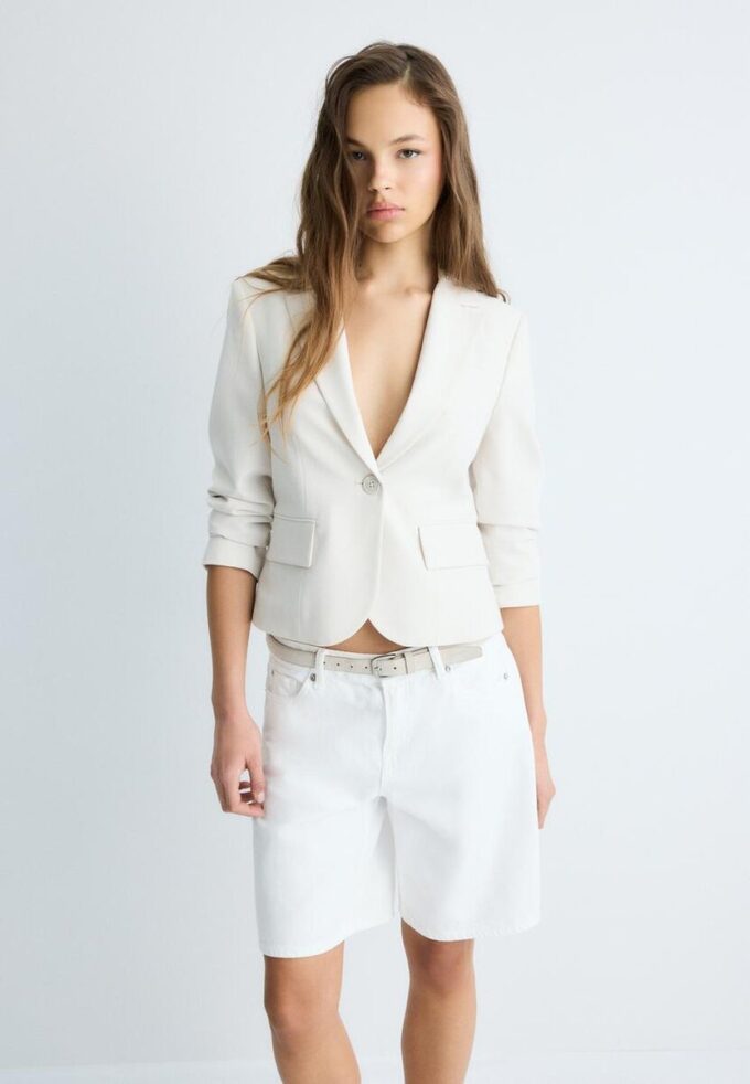 Cropped Blazer