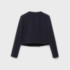 Cropped Round Neck Blazer Cropped Round Neck Blazer