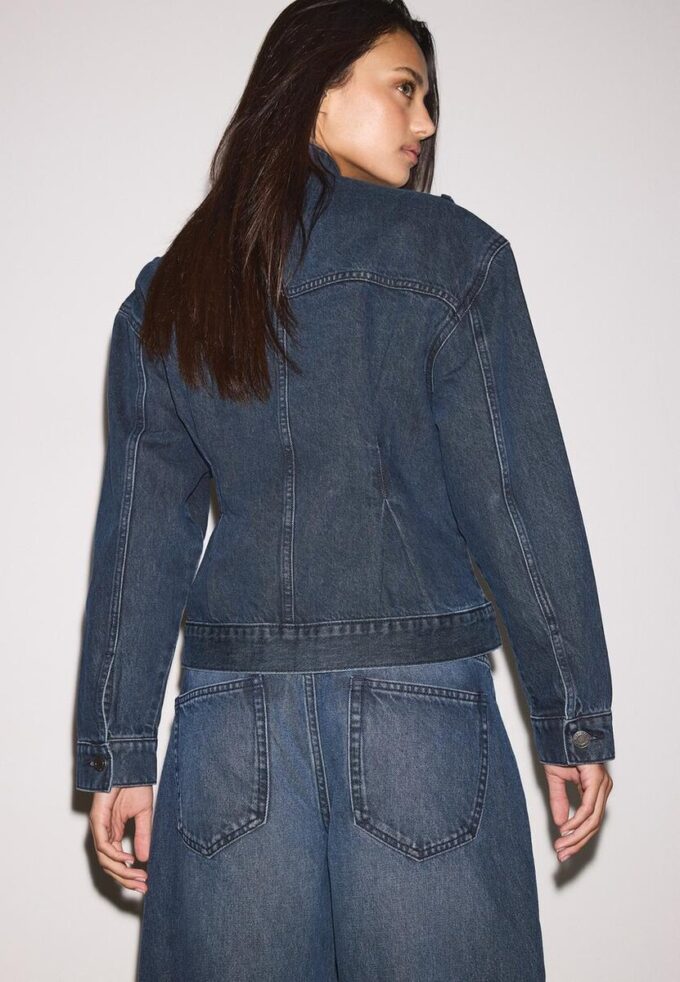 Cross-Over Denim Jacket Cross-Over Denim Jacket