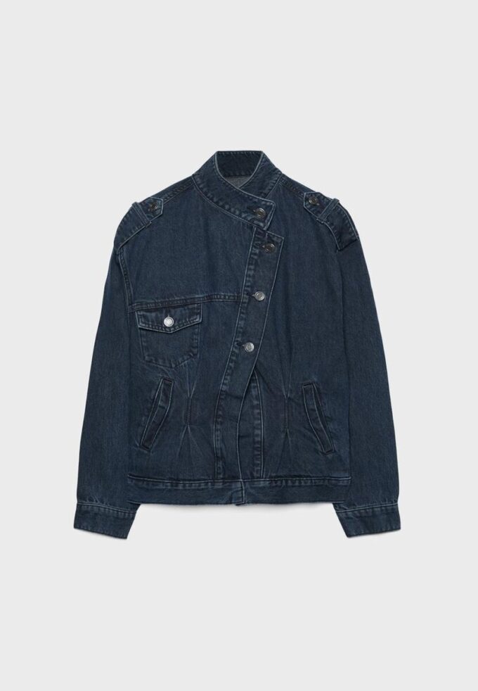 Cross-Over Denim Jacket Cross-Over Denim Jacket