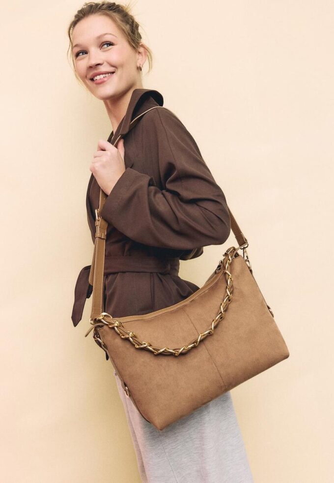 Crossbody Bag with Chain Detail Crossbody Bag with Chain Detail